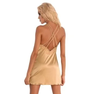 Landim Chemise & Tanga Gold von Livco Corsetti Fashion