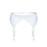 Lagerta Strumpfgürtel Weiss von Róza | Fesselliebe.de
