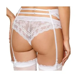 Lagerta Strumpfgürtel Weiss von Róza