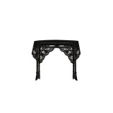 Lagerta Strumpfgürtel Schwarz von Róza | Fesselliebe.de