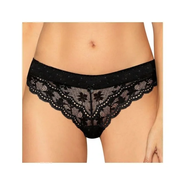 Lagerta String schwarz von Róza kaufen | Fesselliebe