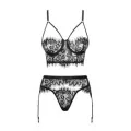 Lashy 3er Set Schwarz von Obsessive