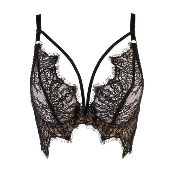 Bustier schwarz V-9501 von Axami kaufen | Fesselliebe