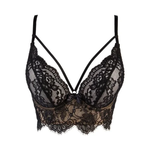 Bustier schwarz V-9491 von Axami kaufen | Fesselliebe