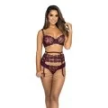 Strumpfgürtel Lila V-9472 von Axami