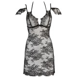 Babydoll & String Schwarz V-9509 von Axami | Fesselliebe.de