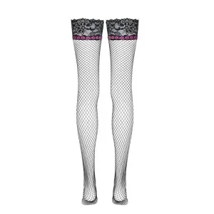 Tamerin Netz Strümpfen Schwarz von Livco Corsetti Fashion