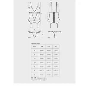 Emperita Chemise & Tanga Berry von Obsessive