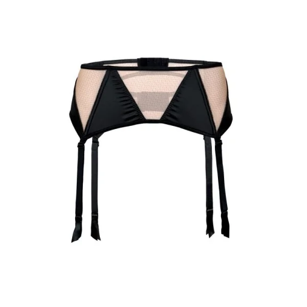 Mehendi Strumpfgürtel Schwarz von Róza kaufen | Fesselliebe