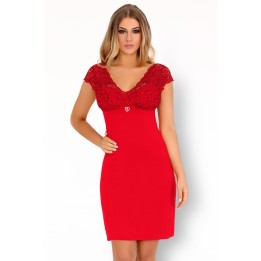 Crossina Chemise Rot von Livco Corsetti Fashion | Fesselliebe.de