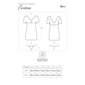 Crossina Chemise Rot von Livco Corsetti Fashion