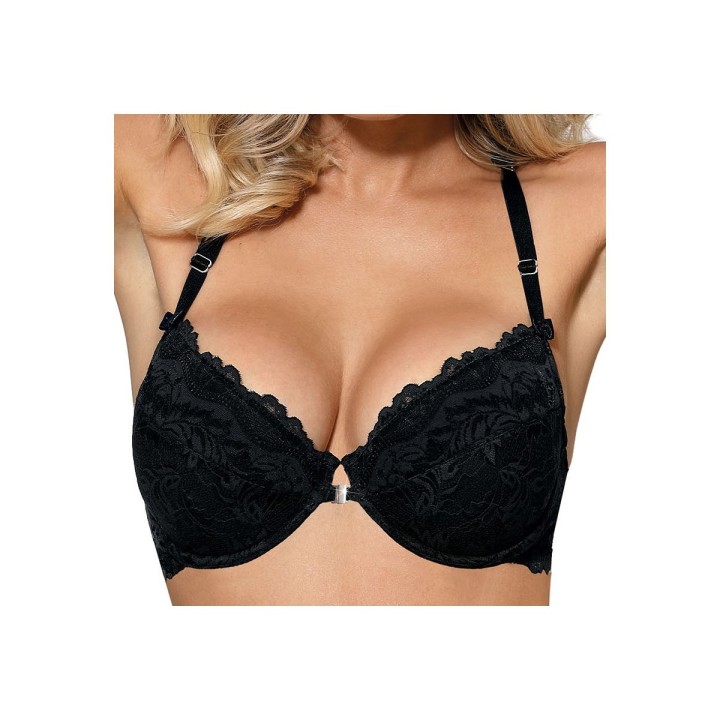 Sefia Push-Up BH Schwarz von Róza | Fesselliebe.de