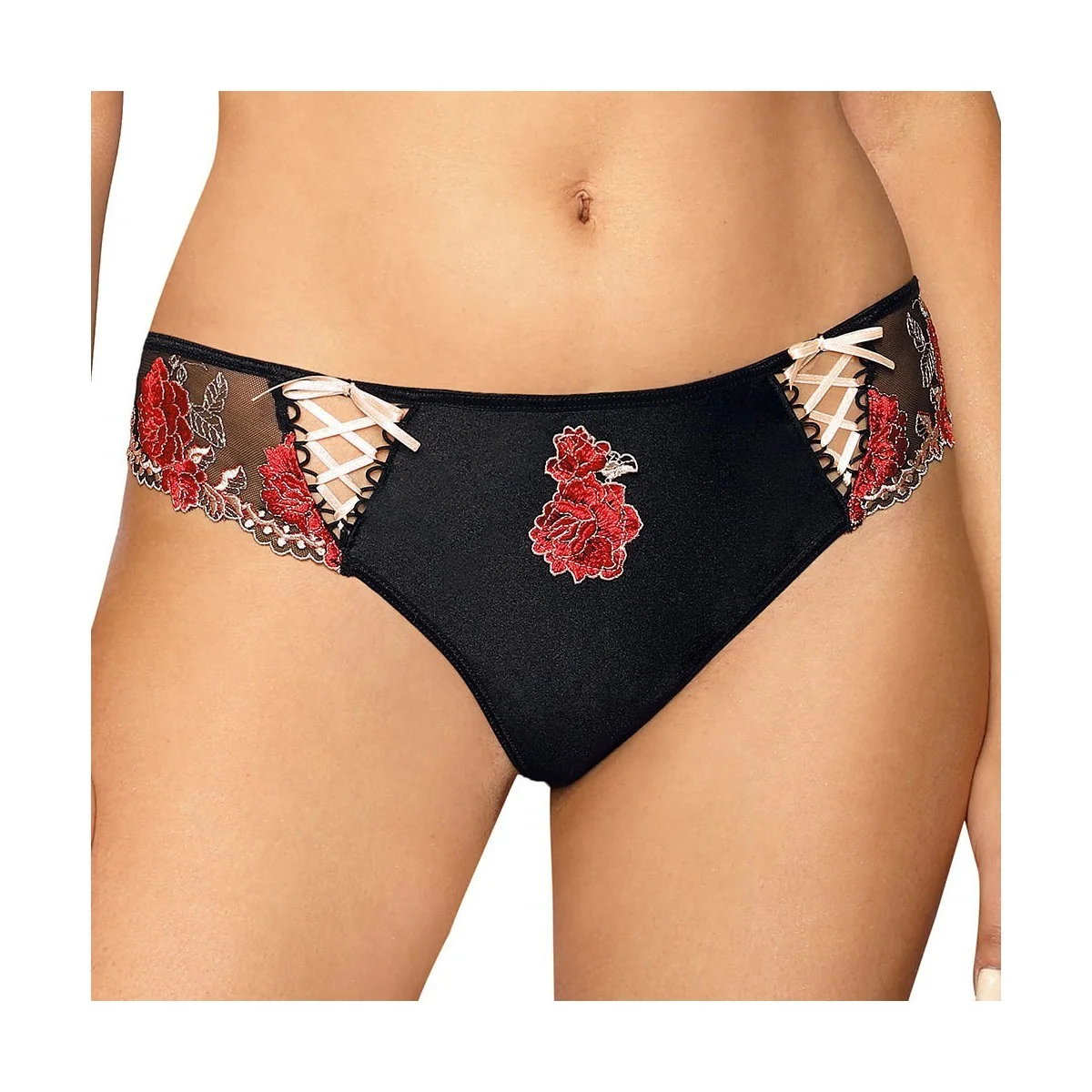 Natali Panty schwarz von Róza kaufen | Fesselliebe