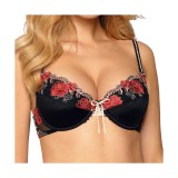Natali Push-Up BH Schwarz von Róza | Fesselliebe.de