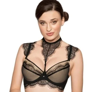 Idrisa Push-Up BH schwarz von Róza kaufen | Fesselliebe