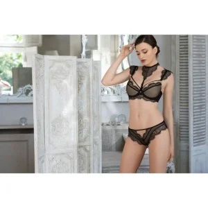 Idrisa Push-Up BH Schwarz von Róza