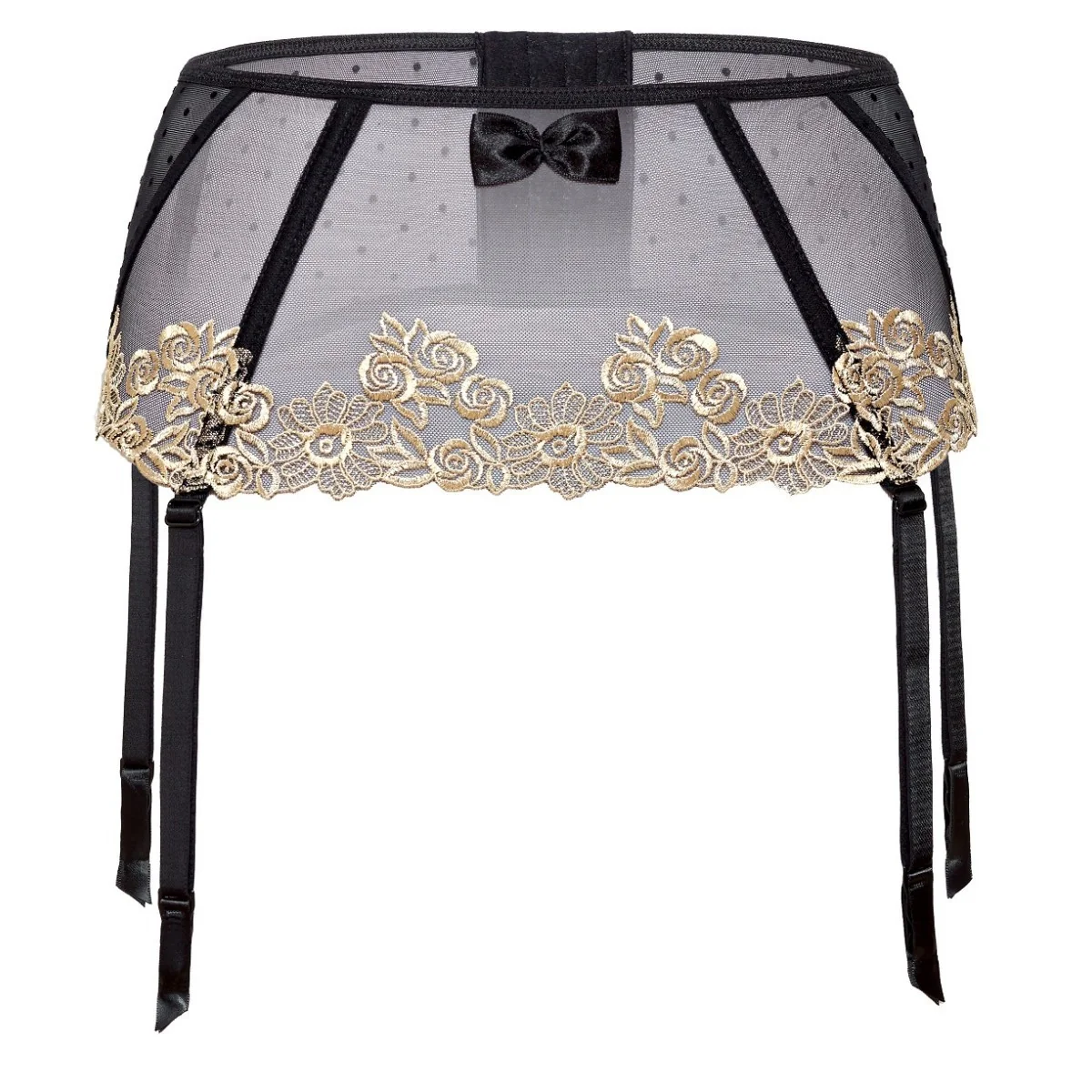 Nefer Strumpfgürtel gold von Róza kaufen | Fesselliebe