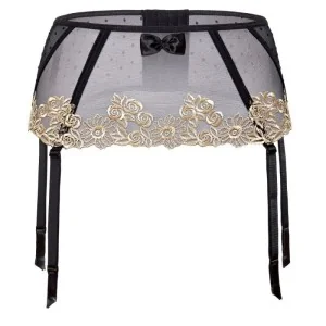 Nefer Strumpfgürtel Gold von Róza | Fesselliebe.de