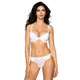 Carmen Push-Up BH Weiss von Róza | Fesselliebe.de