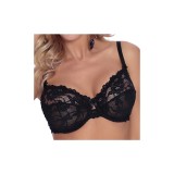Sisi Soft-BH Schwarz von Róza | Fesselliebe.de