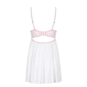 Girlly Babydoll & Tanga Weiss von Obsessive