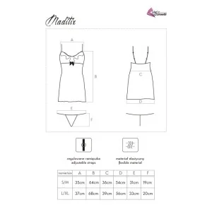 Maditix Chemise Schwarz von Livco Corsetti Fashion