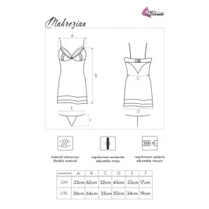 Makrezichemise Schwarz von Livco Corsetti Fashion