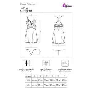 Collyna Babydoll Schwarz von Livco Corsetti Fashion