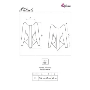 Plotinela Body Schwarz von Livco Corsetti Fashion