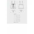 Amanta Babydoll & Tanga Schwarz von Obsessive