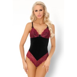 Caris Body Schwarz-Lila von Livco Corsetti Fashion | Fesselliebe.de
