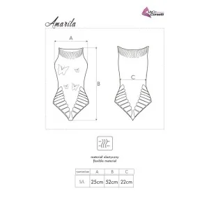 Amarila Body Schwarz von Livco Corsetti Fashion