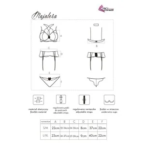 Majalesa 3er Set Schwarz von Livco Corsetti Fashion