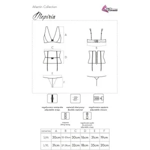 Mepiria 3er Set Schwarz von Livco Corsetti Fashion