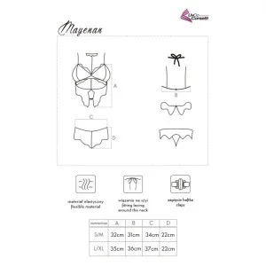 Mayen2er Set Schwarz von Livco Corsetti Fashion