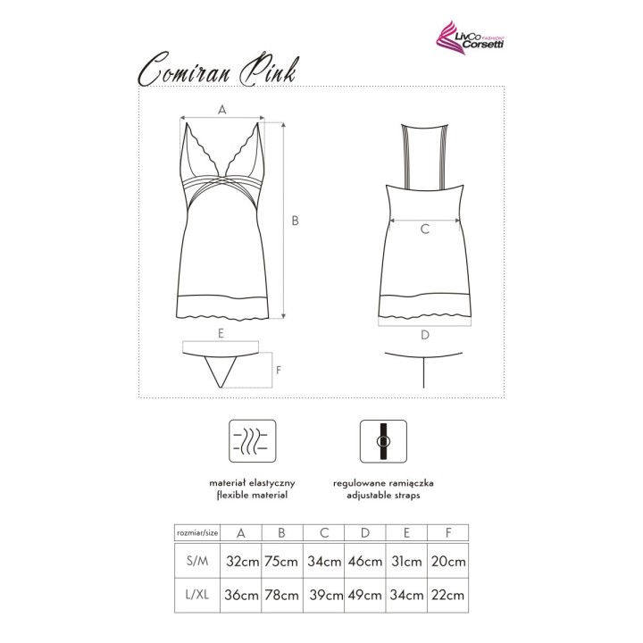 Comirchemise Schwarz von Livco Corsetti Fashion | Fesselliebe.de