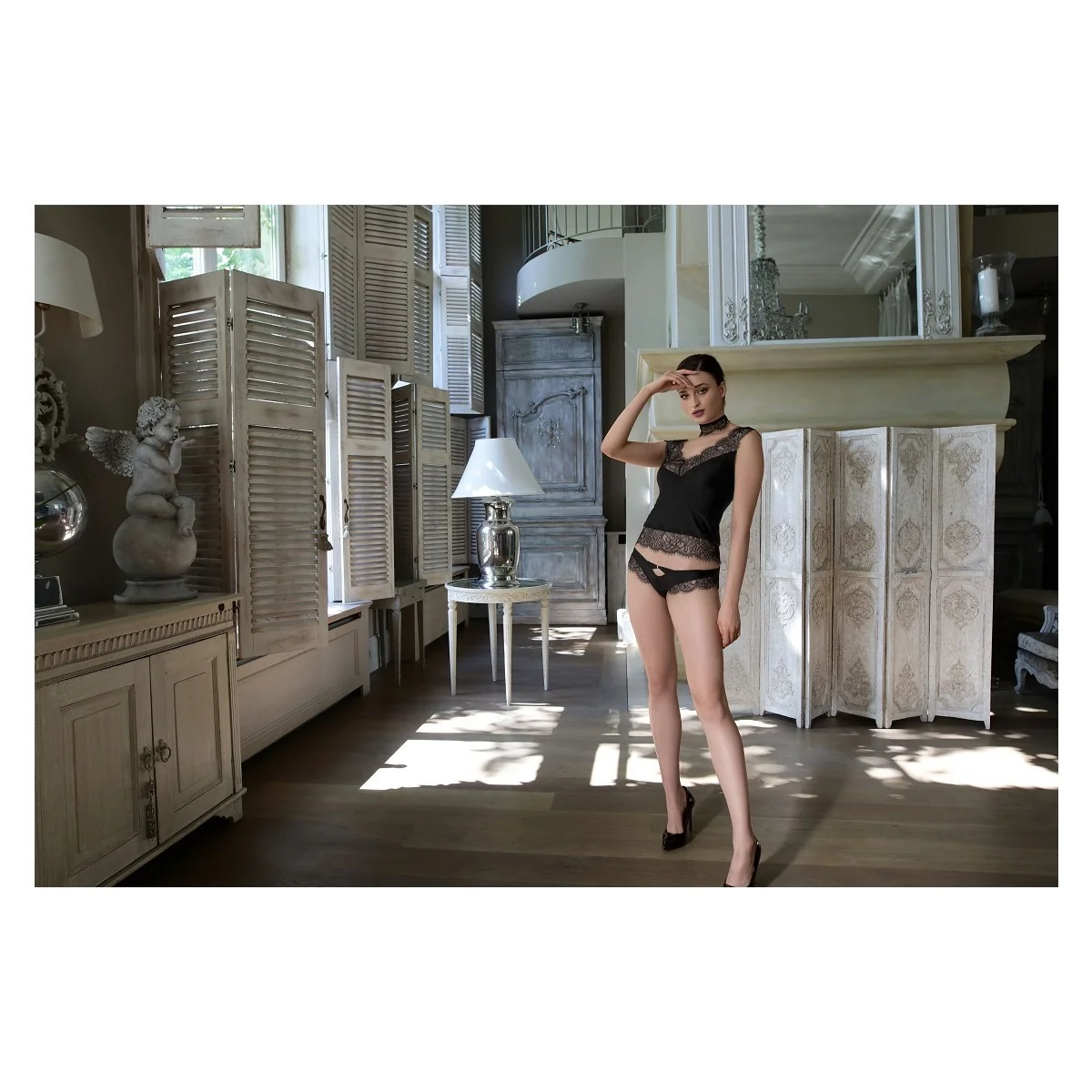 Sija Shirt schwarz von Róza kaufen | Fesselliebe