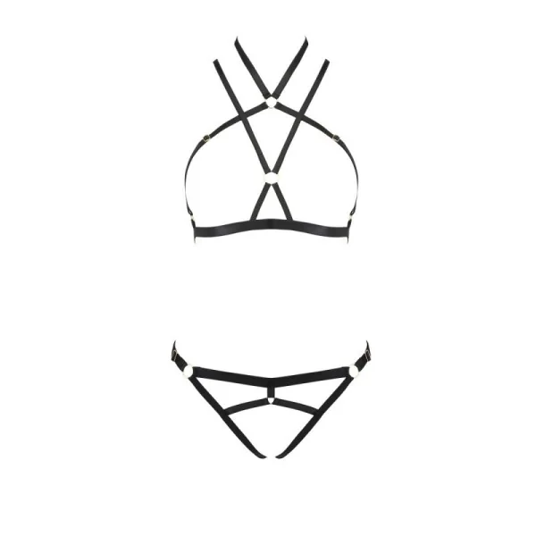 Kelis 2er Set schwarz von Passion-Exklusiv kaufen | Fesselliebe