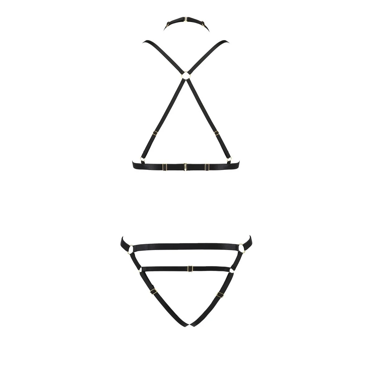 Kelis 2er Set schwarz von Passion-Exklusiv kaufen | Fesselliebe