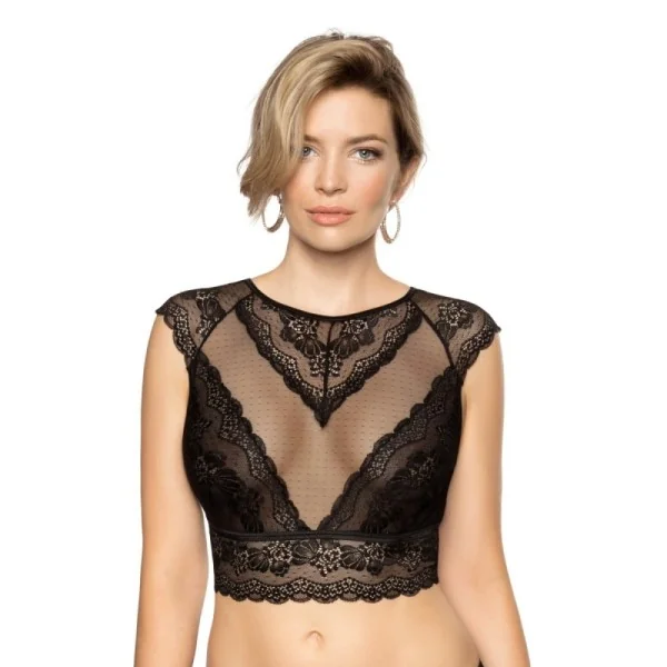 Ellba Top schwarz von Róza kaufen | Fesselliebe