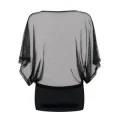 Punker Kleid & Tanga Schwarz von Obsessive