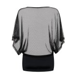 Punker Kleid & Tanga Schwarz von Obsessive | Fesselliebe.de