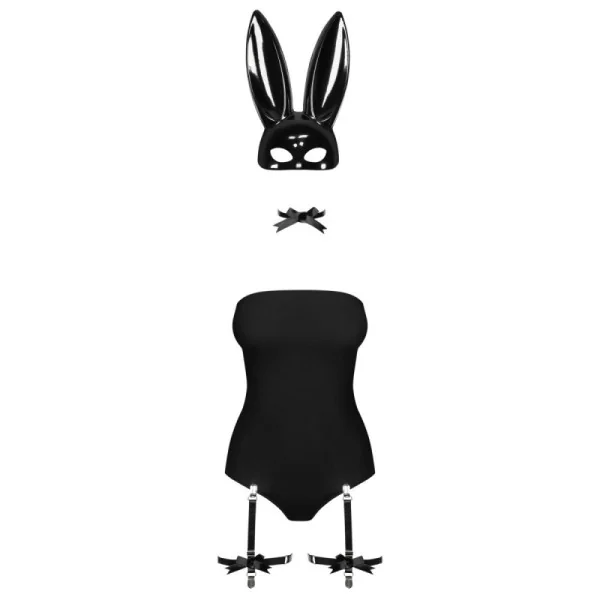 Bunny Kostüm schwarz von Obsessive kaufen | Fesselliebe