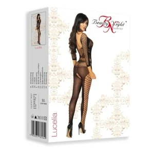 Lucelia Bodystocking Schwarz von Beauty Night Fashion