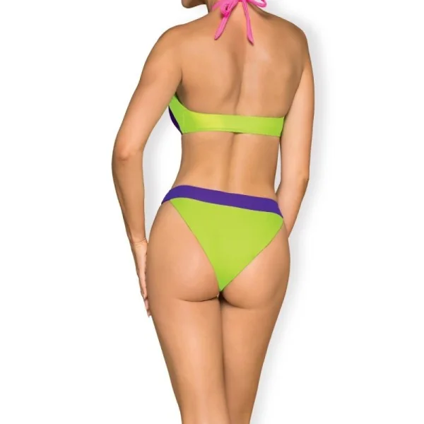 Playa Norte Swimsuit Grün-Lila von Obsessive | Fesselliebe.de