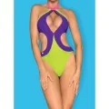 Playa Norte Swimsuit Grün-Lila von Obsessive