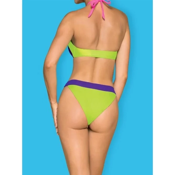 Playa Norte Swimsuit Grün-Lila von Obsessive | Fesselliebe.de