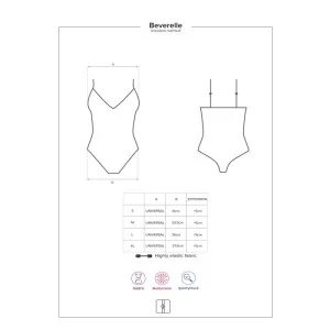 Beverelle Swimsuit Schwarz von Obsessive