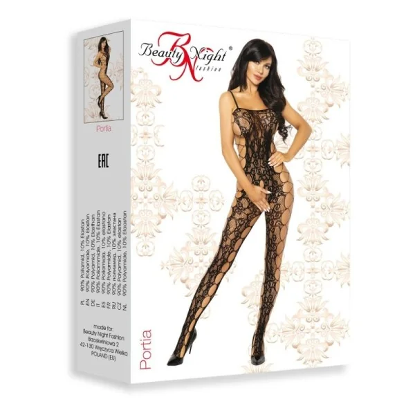 Portia Bodystocking schwarz von Beauty Night Fashion kaufen | Fesselliebe