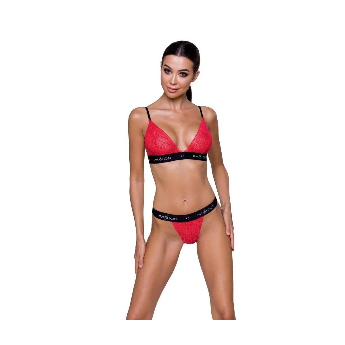 Glamiss Set rot-schwarz von Passion-Exklusiv kaufen | Fesselliebe